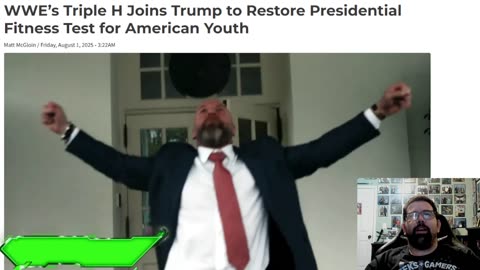 Triple H Joins The Trump Admins For The Presidential Fit Program