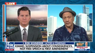 Rob Schneider on Jimmy Kimmel's suspension: "This isn't Netflix, this isn't cable"