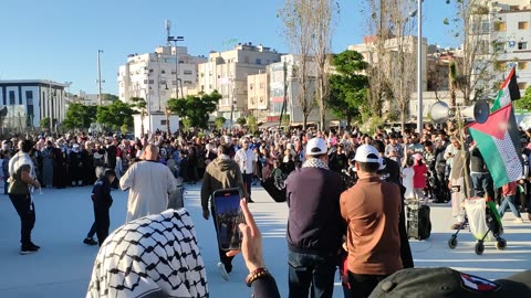 مسيرة الأواني للتنديد بالتجويع الممنهج على سكان غزة طنجة 11 05 2025 يا الخونة جوعوا الاقصى