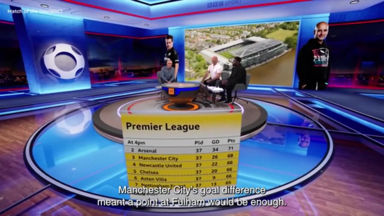 Gary Lineker starts his last Match of the Day with a cutting joke