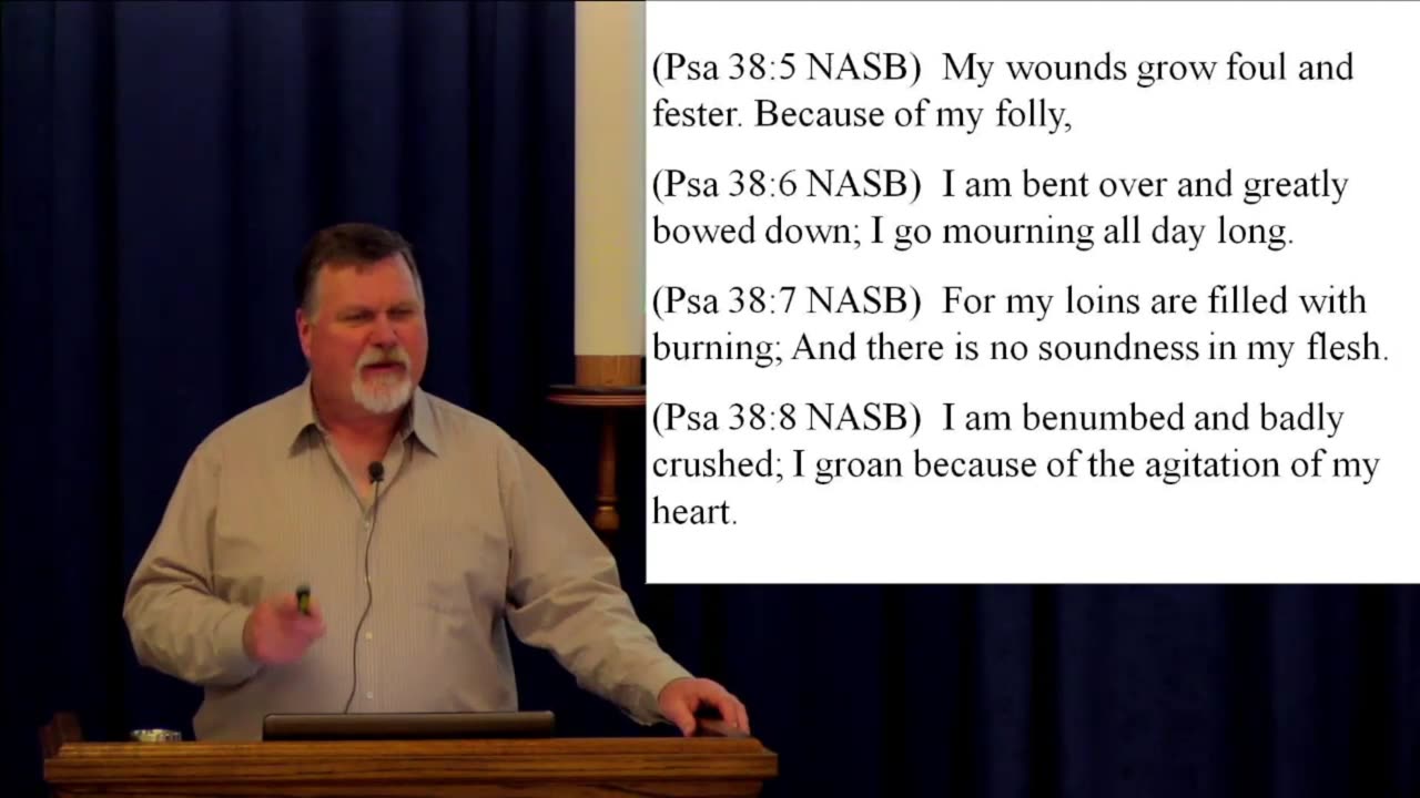 Psalms 37 – 39 - There will come a time when the wicked will not be found anywhere in the land. 2023