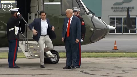President Trump on Los Angeles protests over ICE raids