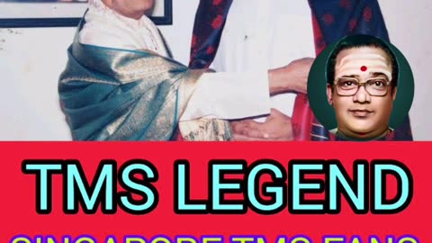 ONE SUN ONE TMS LEGEND M.THIRAVIDA SELVAN SINGAPORE TMS FANS 2025