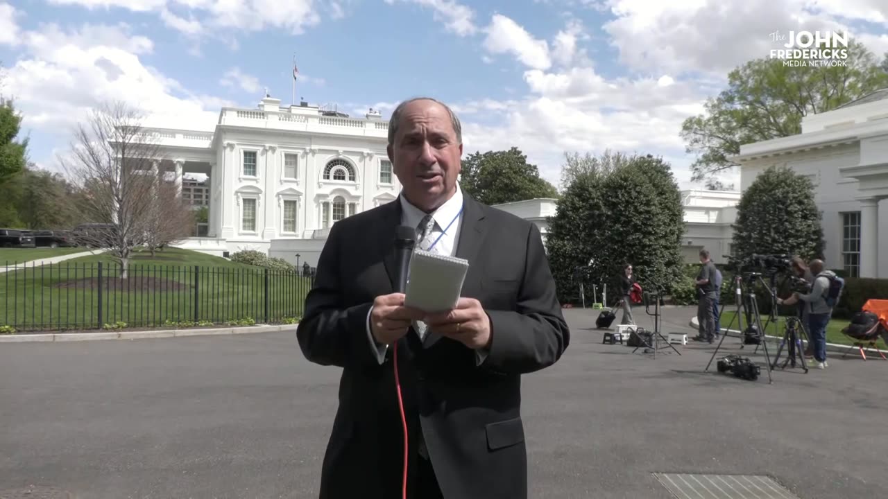 John Fredericks [White House Coverage] April 15, 2025