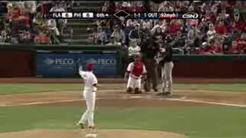 6-8-10 Marlins vs Phillies(One Batter Missing)