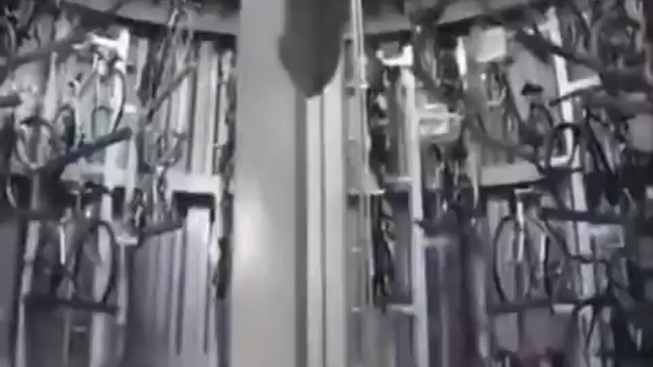 Bike storage in Tokyo