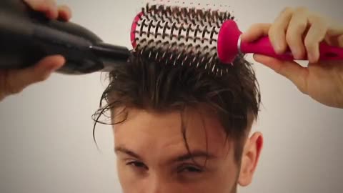 Hairstyle, man, haircut