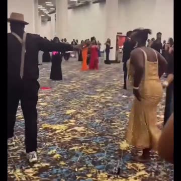 Blacks Be Brawlin' In Da Ballroom?