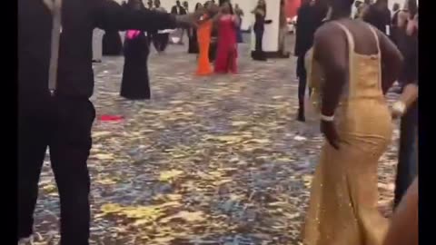 Blacks Be Brawlin' In Da Ballroom?