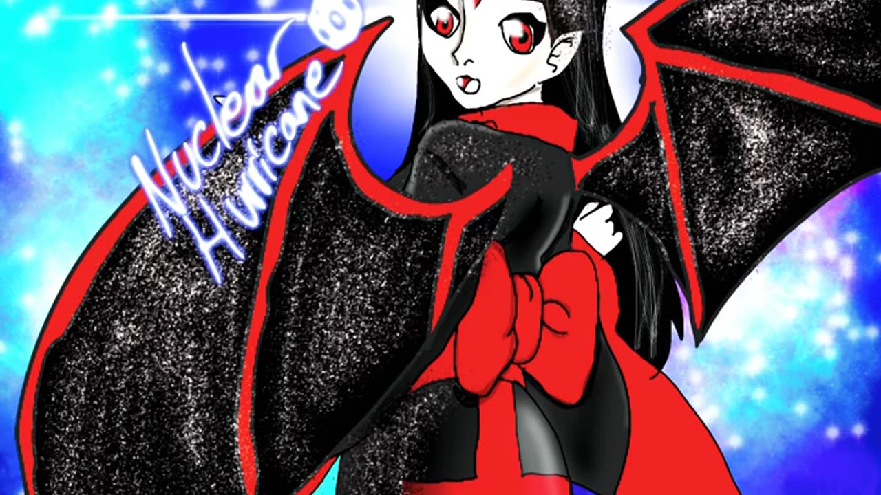 Oc speedpaint new dress for the vampire god