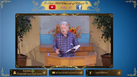 Oak Hill Church of Christ Worship Stream Live!