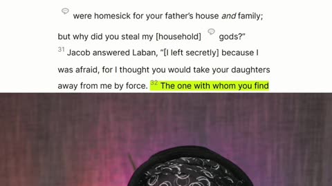 BETHEL - Rachel Steals Her Father's Gods