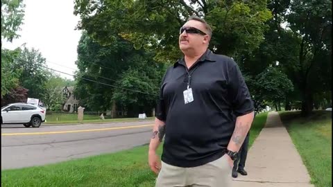 Beth Israel paid guard refuses conversation