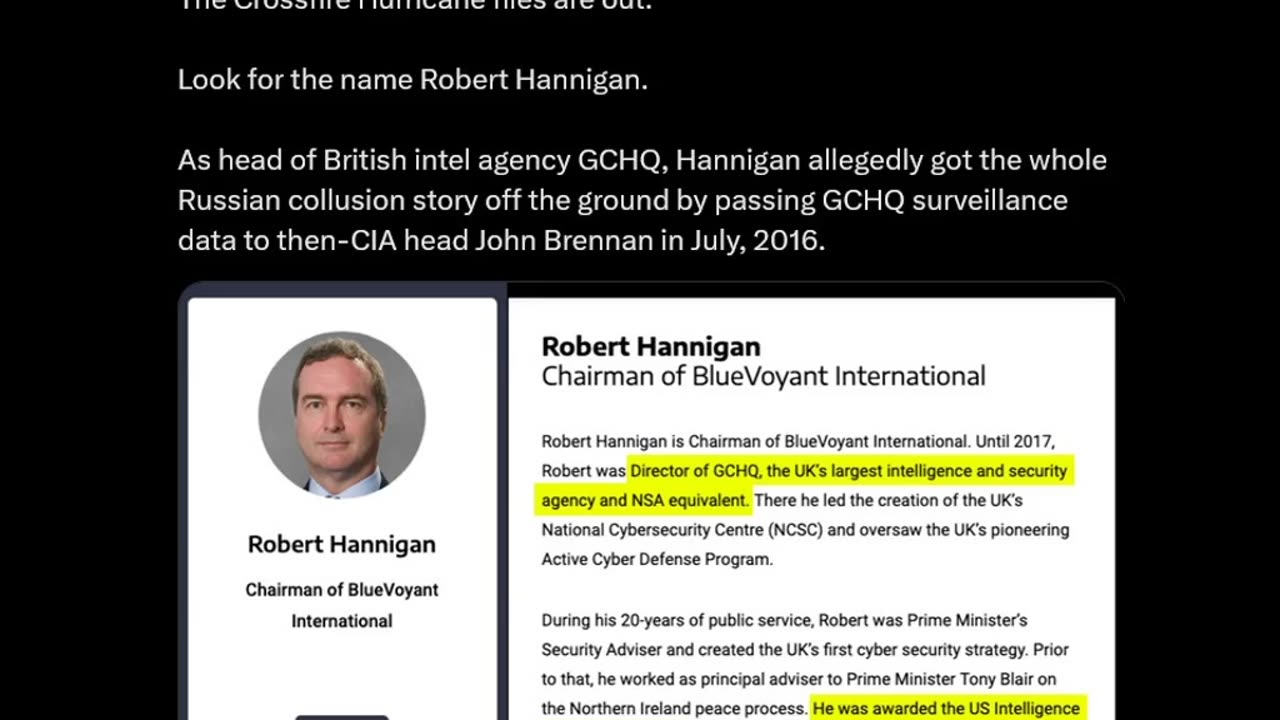 The Crossfire Hurricane files are out.