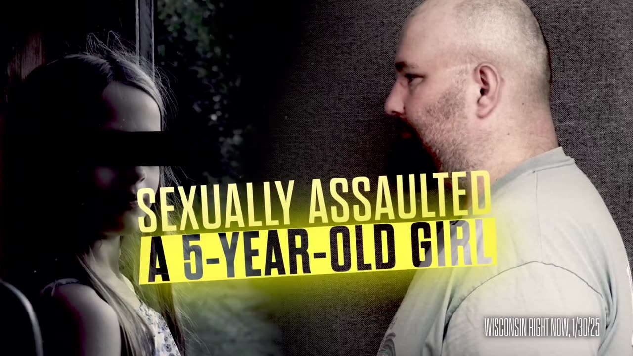 A convicted felon sexually assaulted a 5-year-old girl multiple times.
