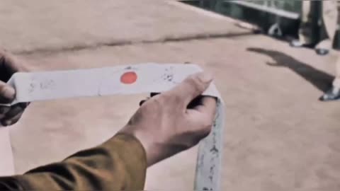 WW2 Kamikaze real footage with rising sun background music by kiyoshi Yoshida.