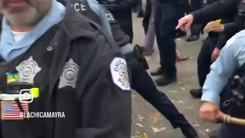 Chicago PD ICE Raid neighbor detained being choked and saying he can’t breathe