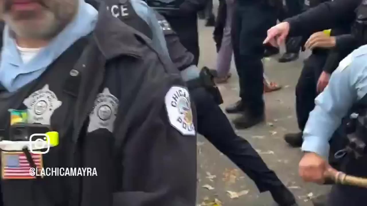Chicago PD ICE Raid neighbor detained being choked and saying he can’t breathe