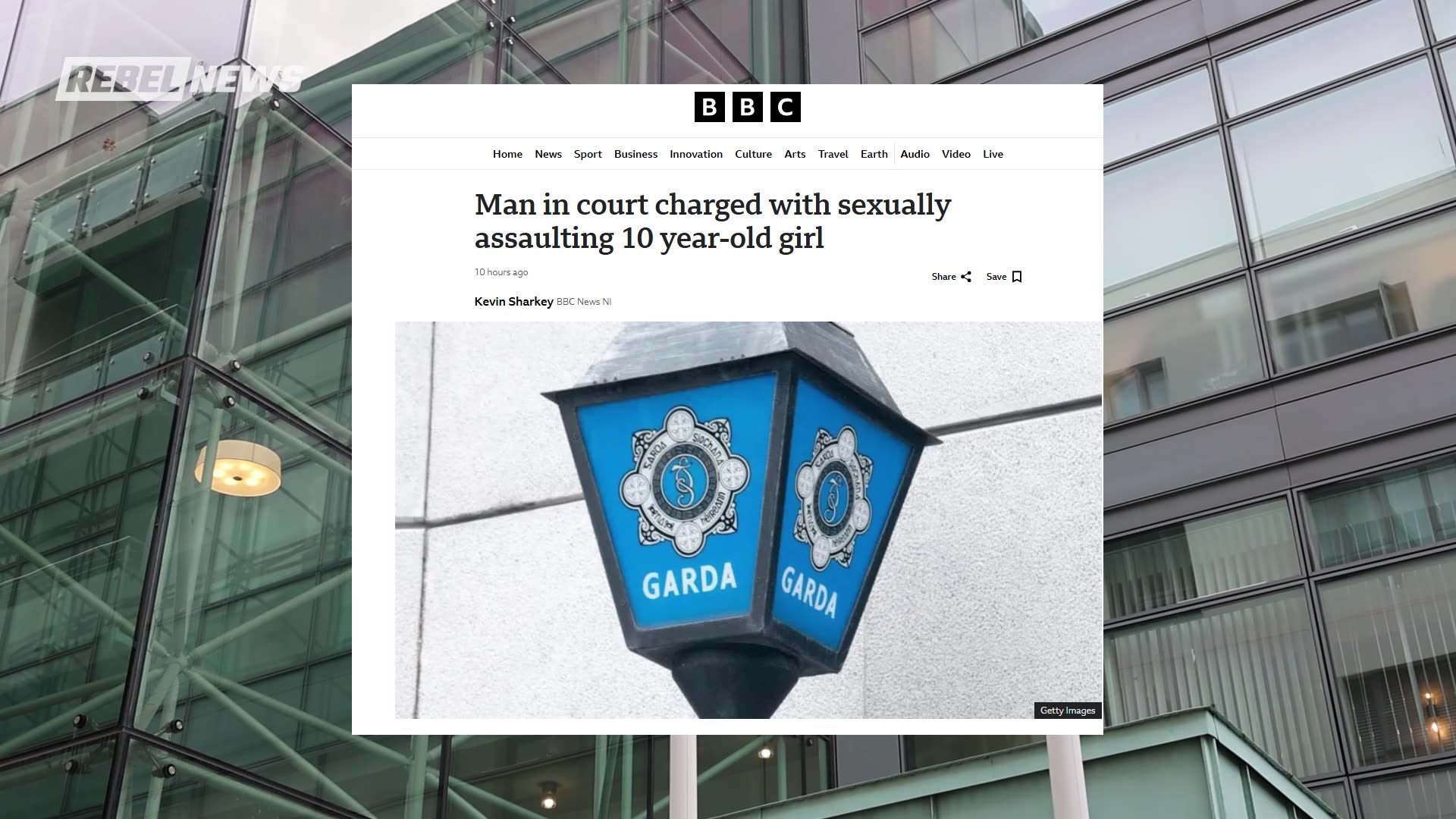 Irish outrage as authorities PROTECT accused rapist and BLAME child victim