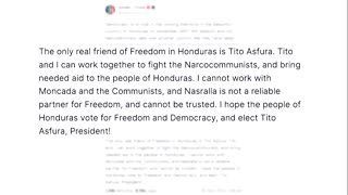 Conservative Asfura leads Honduras' election amid fraud concerns