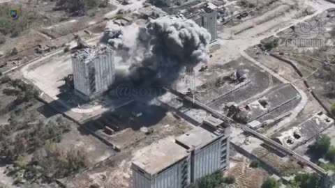Ukrainian Airstrikes Level Massive Building Used By Russian Drone Operators