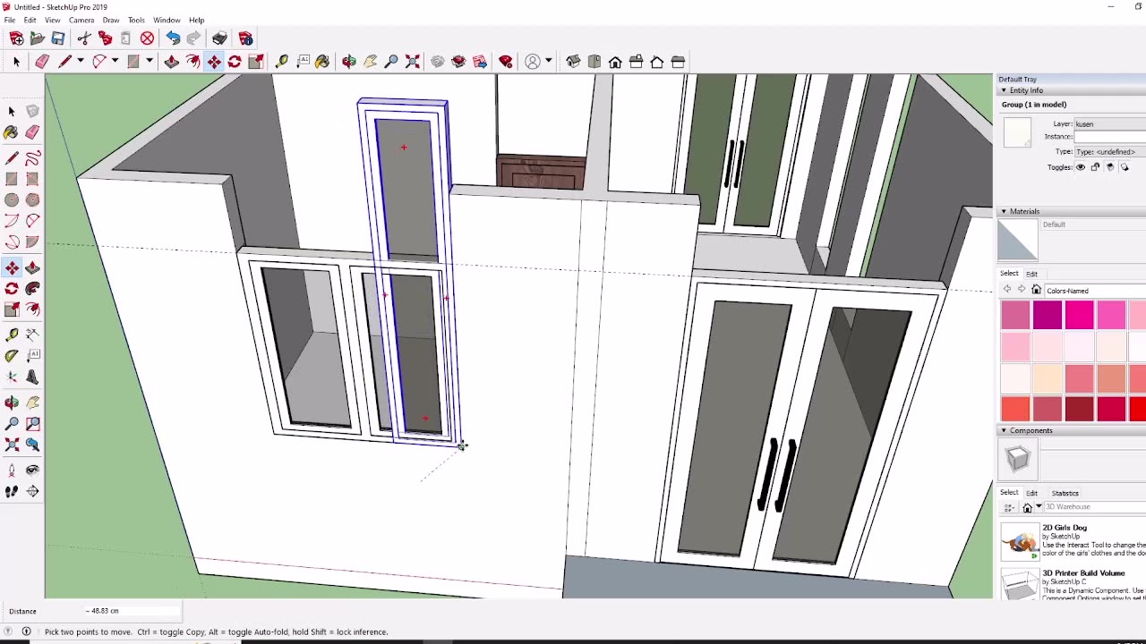 tutorial design house size 6 x 6 meters 14