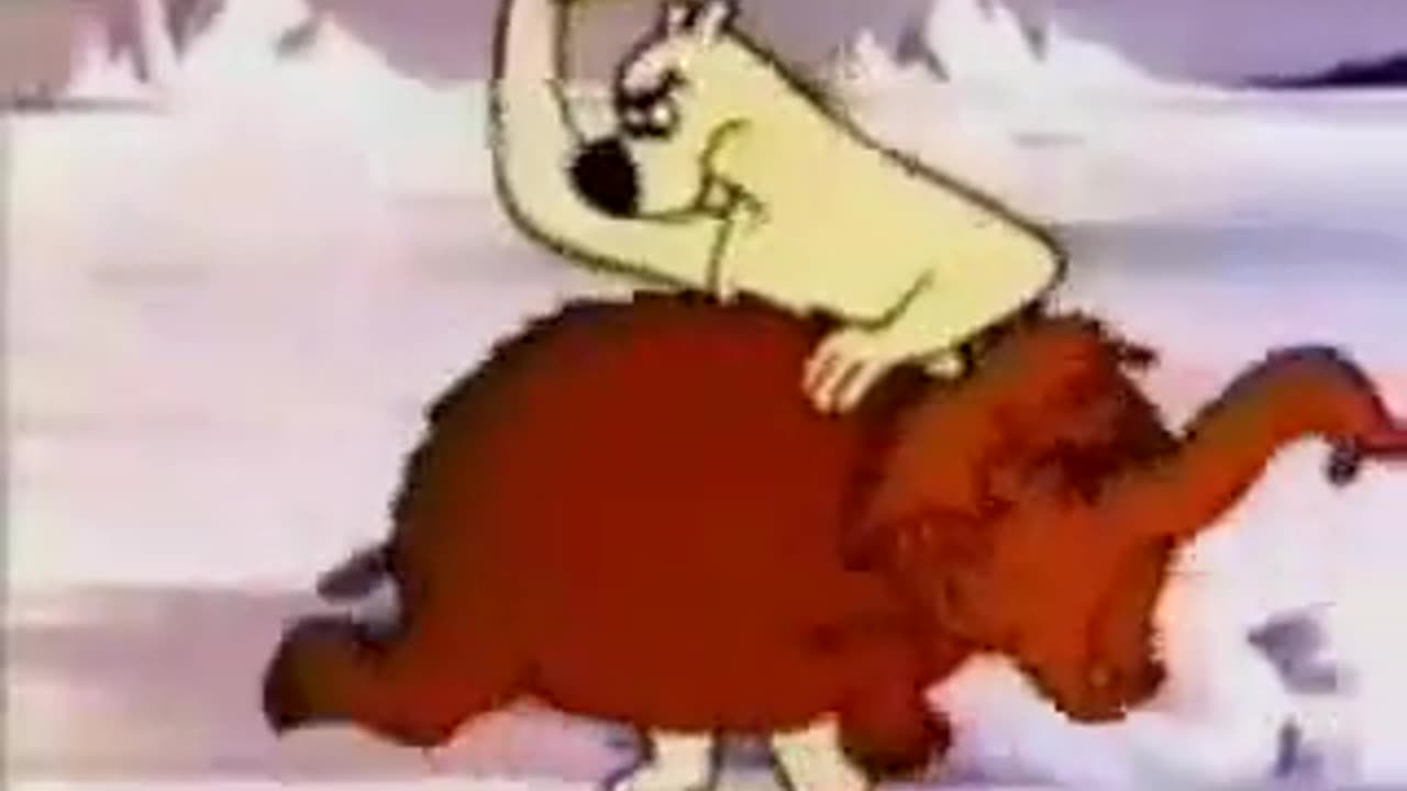 Chilly Willy-Ice Folly - Polar bear/Woolly Mammoth
