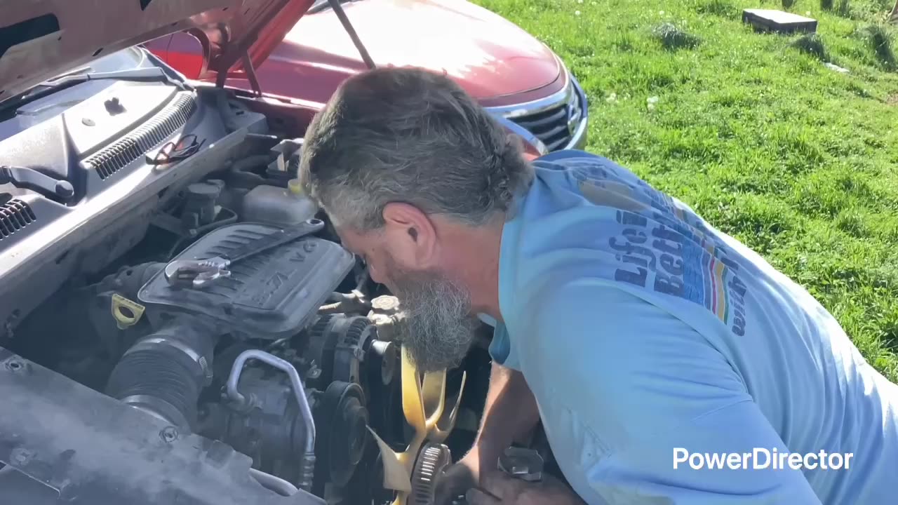 2008 Dodge Dakota water pump replacement part 2 of 2
