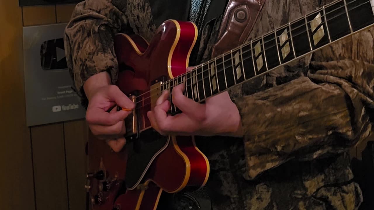 Blues guitar example.