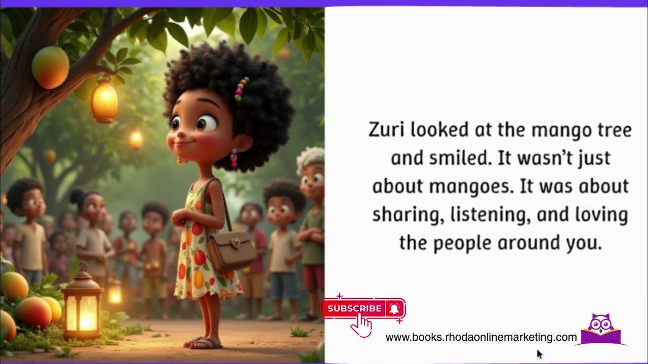 📚 Zuri and the Mango Tree | Read Aloud Story for Kids | Jamaican Village Adventure 🍋🇯🇲