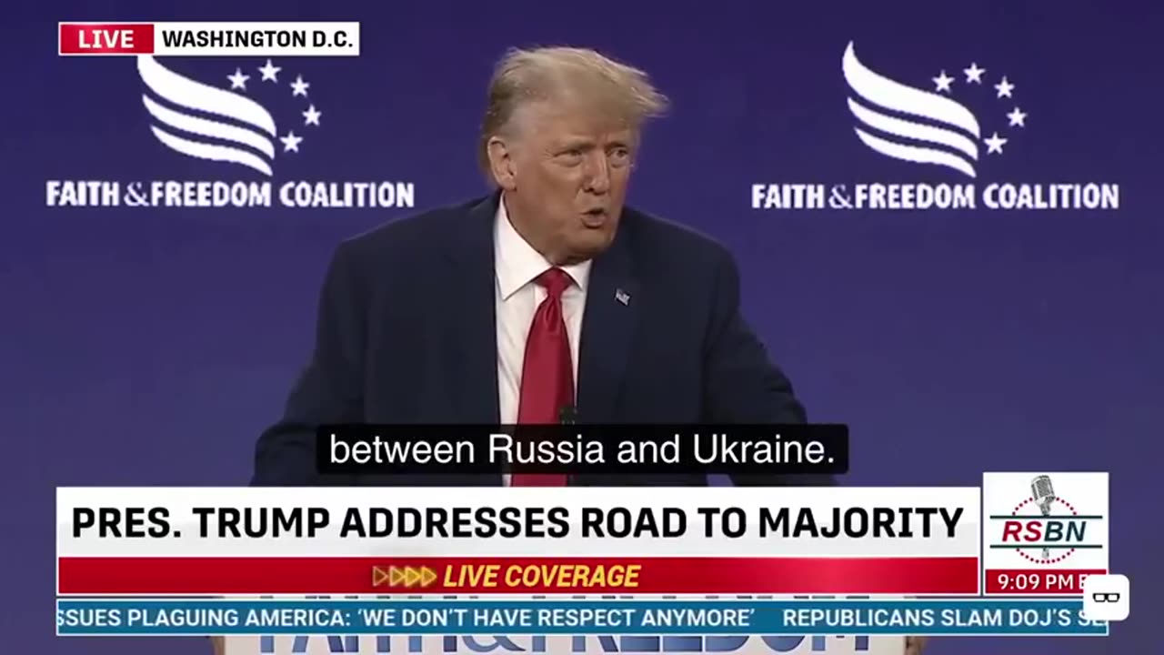 Mr. End the War in 24 Hours.