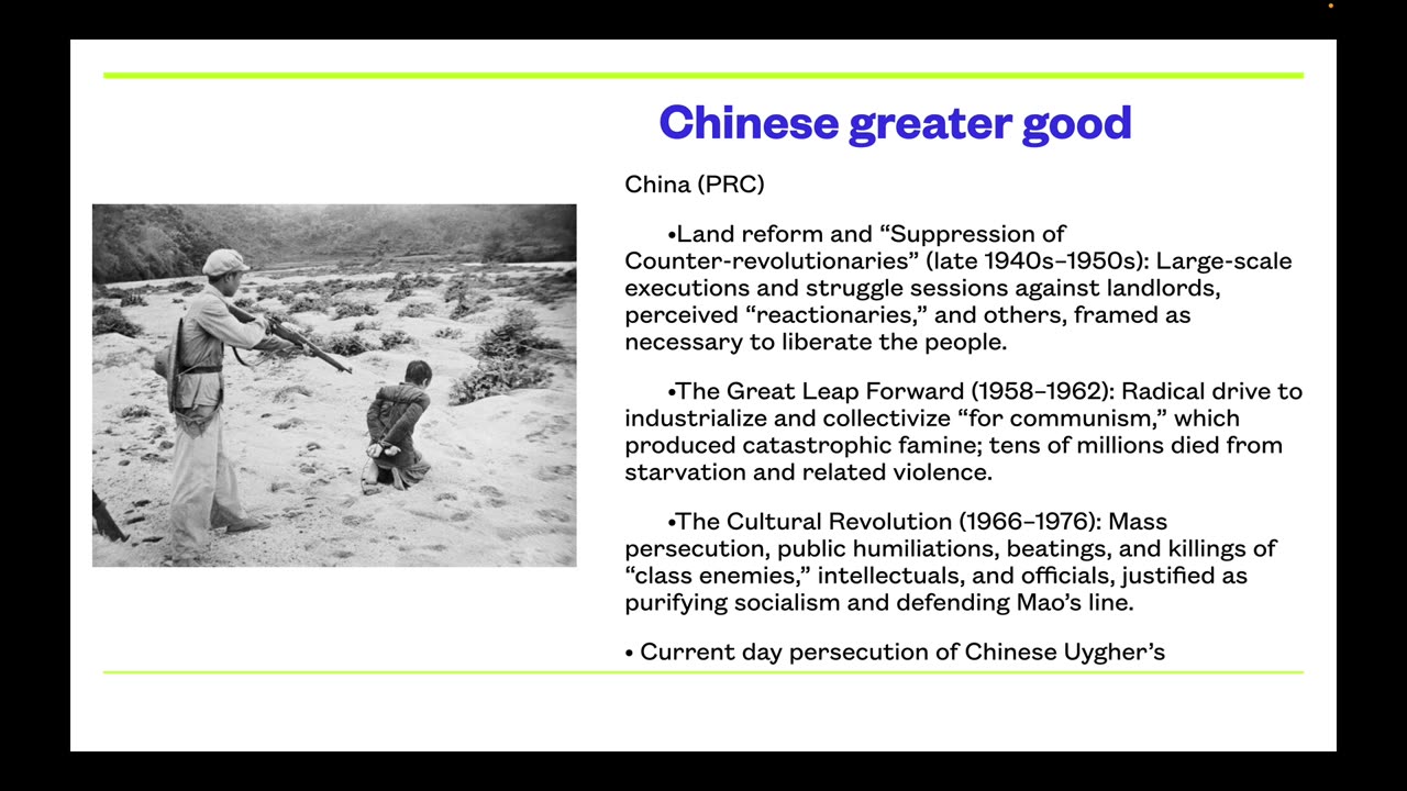 The Greater Good Part 1