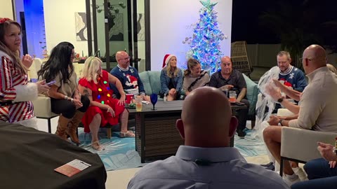 We Played the Saran Wrap Christmas Game… Chaos Ensued 🎄😂