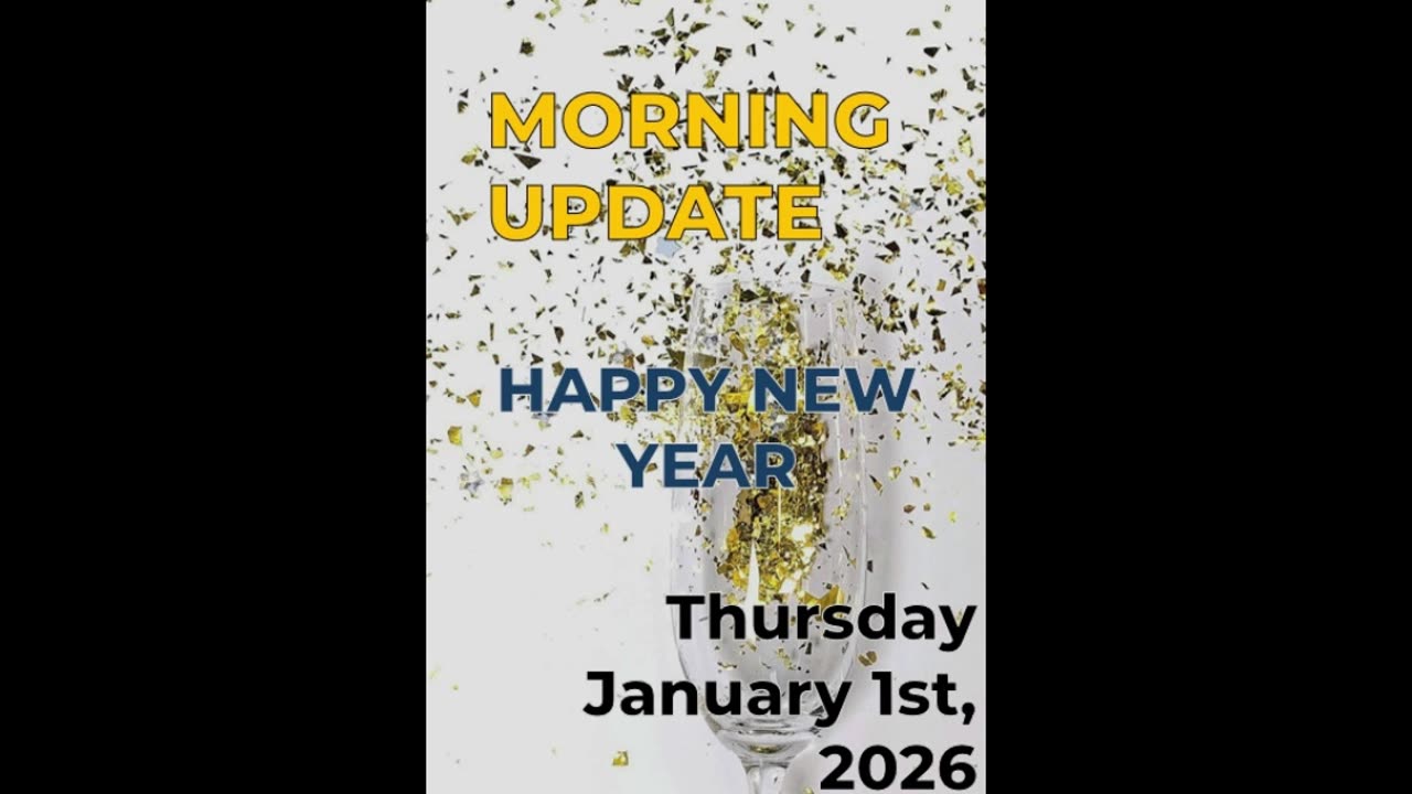 Morning Update: Happy New Year!