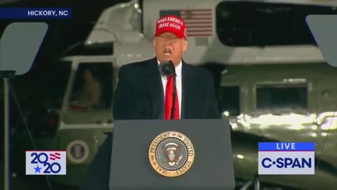 President Trump reads the Snake Poem at his rally in North Carolina