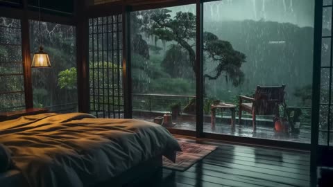 Relaxing Piano Music & Rain Sounds for Deep Sleep, Stress Relief and Anxiety, Meditation, Calming