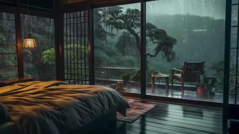 Relaxing Piano Music & Rain Sounds for Deep Sleep, Stress Relief and Anxiety, Meditation, Calming