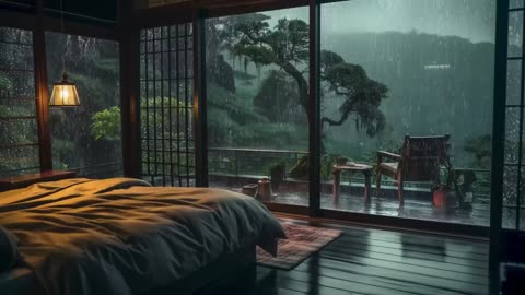 Relaxing Piano Music & Rain Sounds for Deep Sleep, Stress Relief and Anxiety, Meditation, Calming