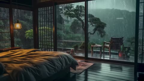 Relaxing Piano Music & Rain Sounds for Deep Sleep, Stress Relief and Anxiety, Meditation, Calming