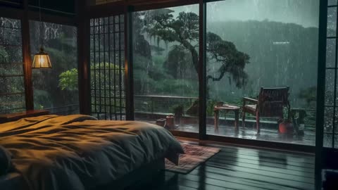 Relaxing Piano Music & Rain Sounds for Deep Sleep, Stress Relief and Anxiety, Meditation, Calming