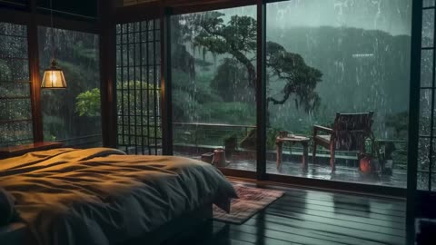 Relaxing Piano Music & Rain Sounds for Deep Sleep, Stress Relief and Anxiety, Meditation, Calming