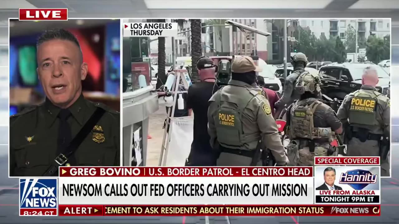 Border Patrol chief explains why ICE was near Gov Newsom's redistricting speech