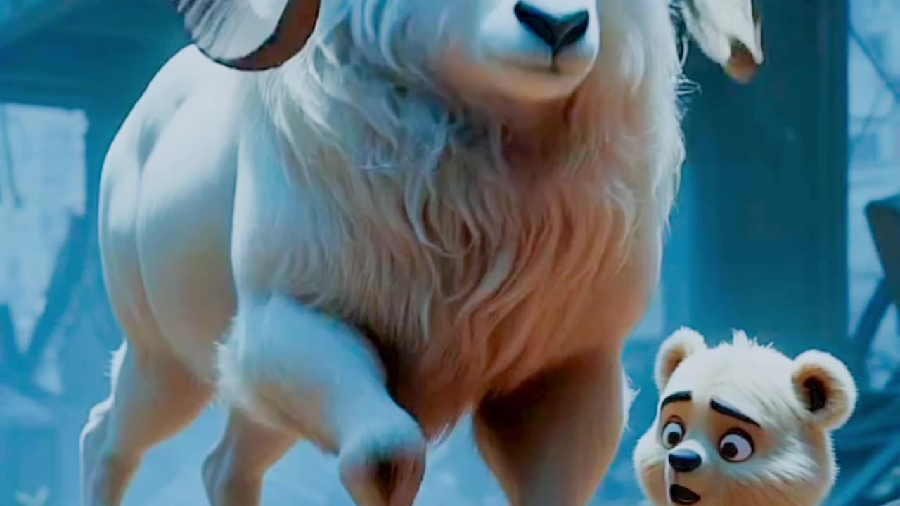 Curiosity Meets Courage: Baby Bear's Tears, Ram's Fury 🐻🆚🐏 #JusticeInRuins