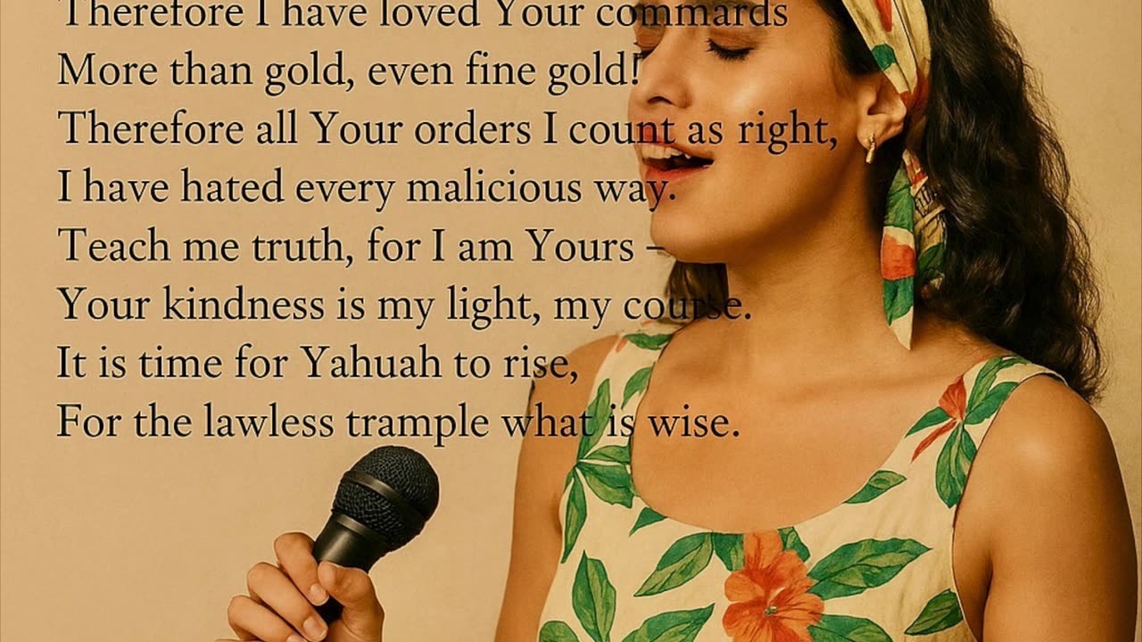 It Is Time for Yahuah to Act — A Cry from Psalm 119:123–128