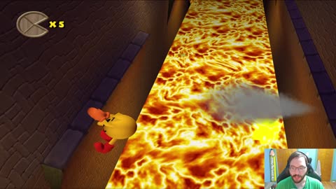 PAC-MAN But It's A 3D Platformer On The PS2
