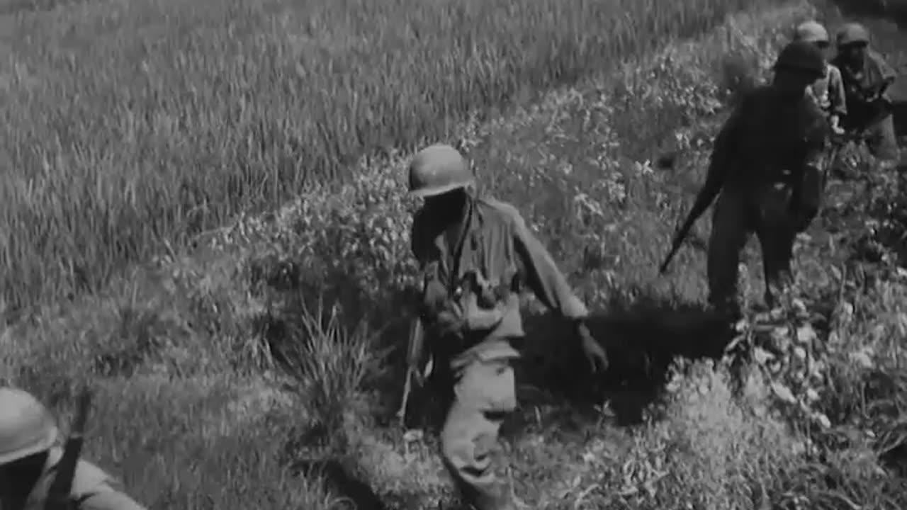 KOREAN WAR. YONGSAN ATTACK BY 5TH MARINES, YONGSAN