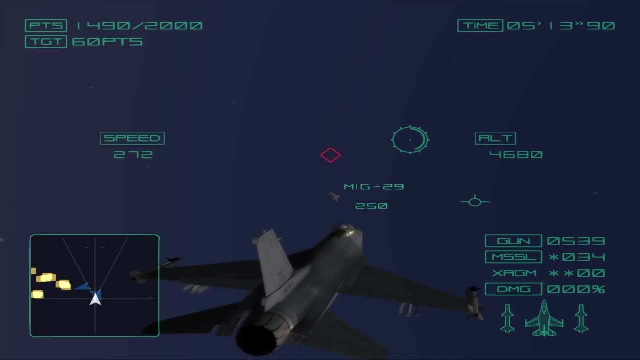 Ace Combat 4 Shattered Skies - No Commentary Playthrough - Mission 5 - Normal