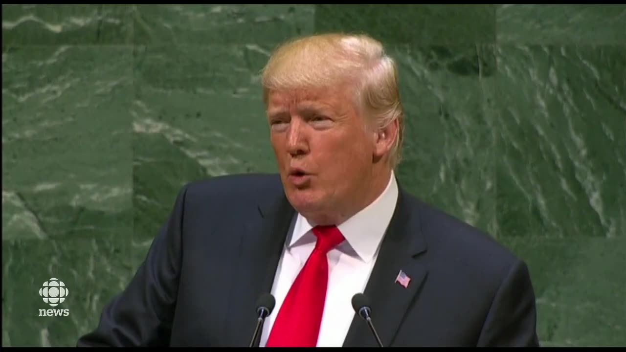 Trump tells UN General Assembly U.S. rejects 'global governance'