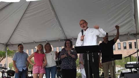 Paulus Van Beek Speaking at National Day of Prayer Lakeland 2025