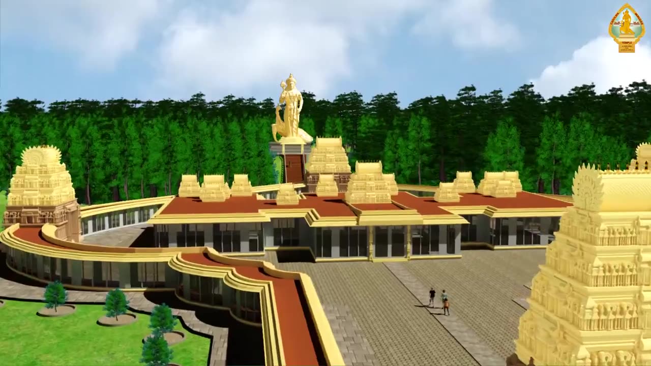 🟢 New Hindu Temple In NC Will Feature 155-foot Statue of Lord Murugan, Hindu God of War